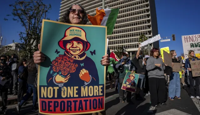 Trump immigration protest